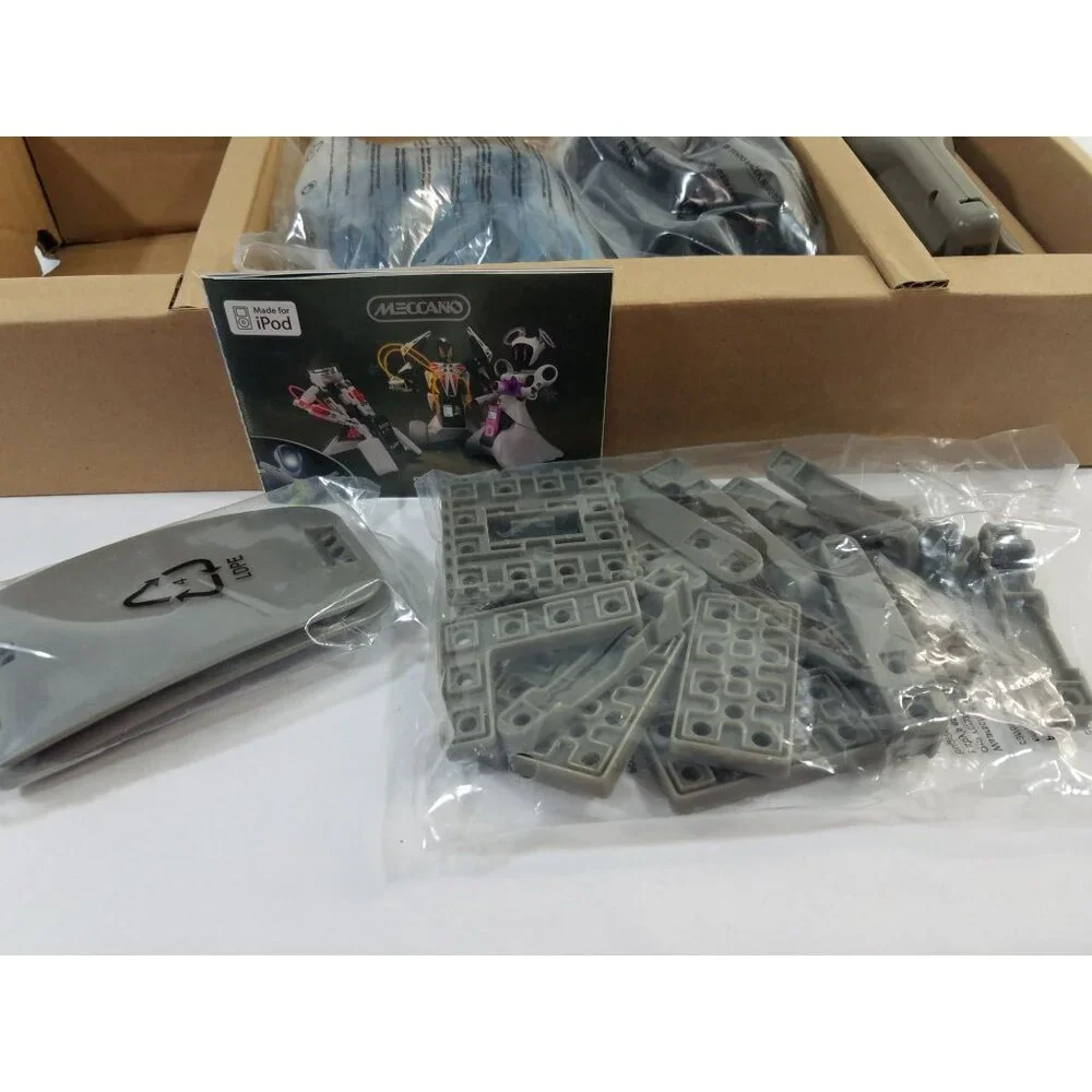 Erector Speed Play Motorized Helicopter 280 Pieces 3 Models Set 7901 OPEN BOX